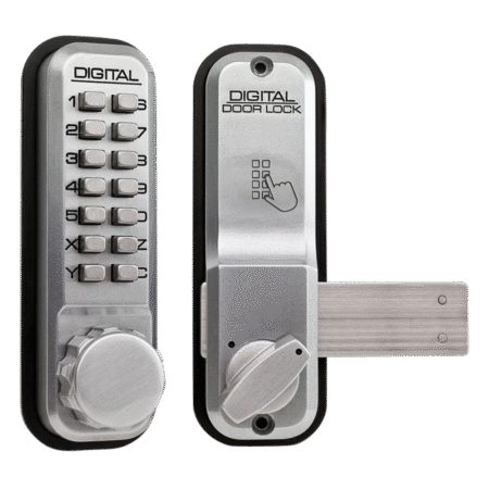 LOCKEY 2200 Series Digital Lock With Rim Dead Bolt