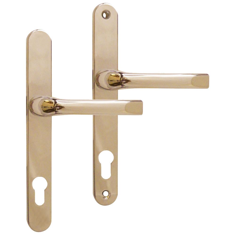 ASEC Lever/Lever UPVC Furniture To Suit Roto - 230mm Backplate