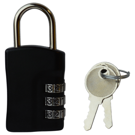 ASEC Open Shackle Recodable Combination Padlock