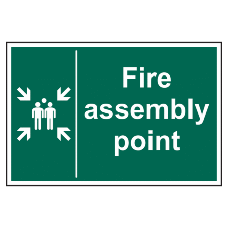 ASEC Fire Assembly Point Sign 400mm x 600mm