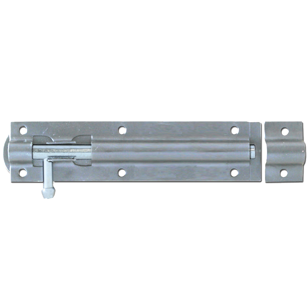 ASEC Zinc Plated Straight Tower Bolt