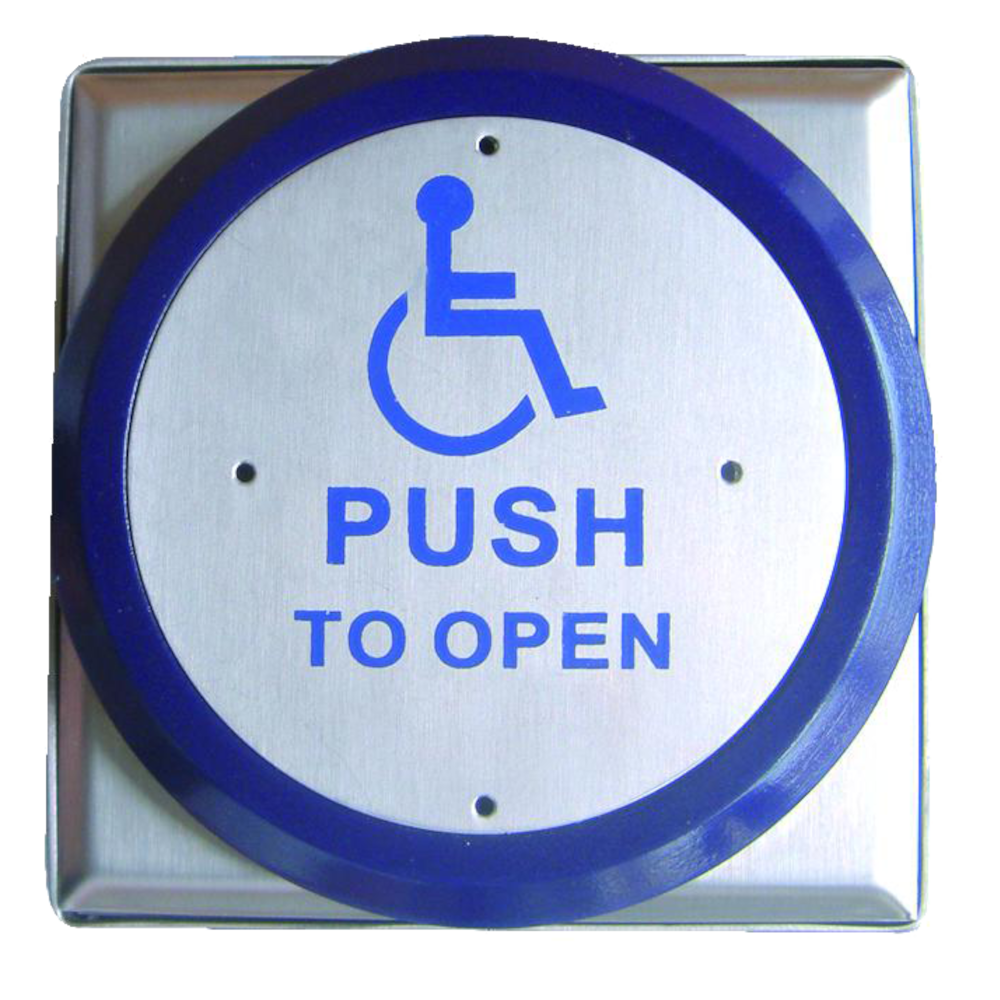 ASEC All Active Large Surface Push Plate DDA Exit Button