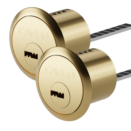 CAVEO Dimple Rim Cylinder Keyed Alike