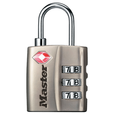 MASTER LOCK 4680 TSA Combination Luggage Padlock