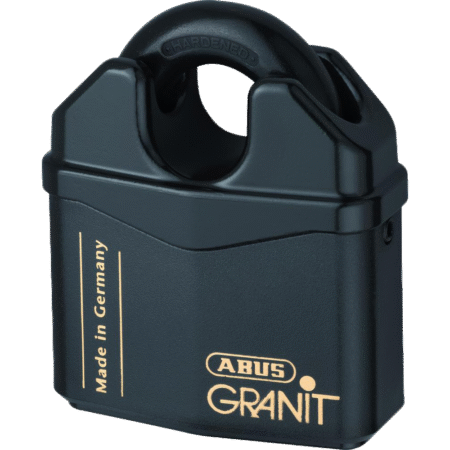 ABUS 37 Series Granit `Plus` Mechanism Solid Steel Rekeyable Closed Shackle Padlock