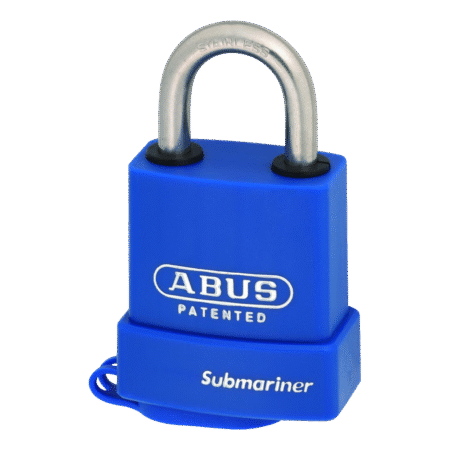 ABUS 83WPIB Series Marine Brass Open Stainless Steel Shackle Padlock