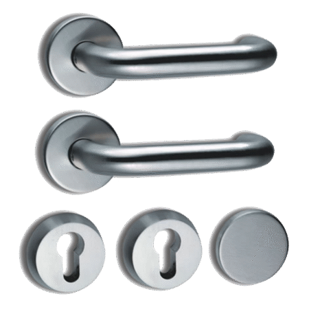 ABLOY 60-0319-SSS Futura Lever Handle Pair To Suit the EL560 & EL561