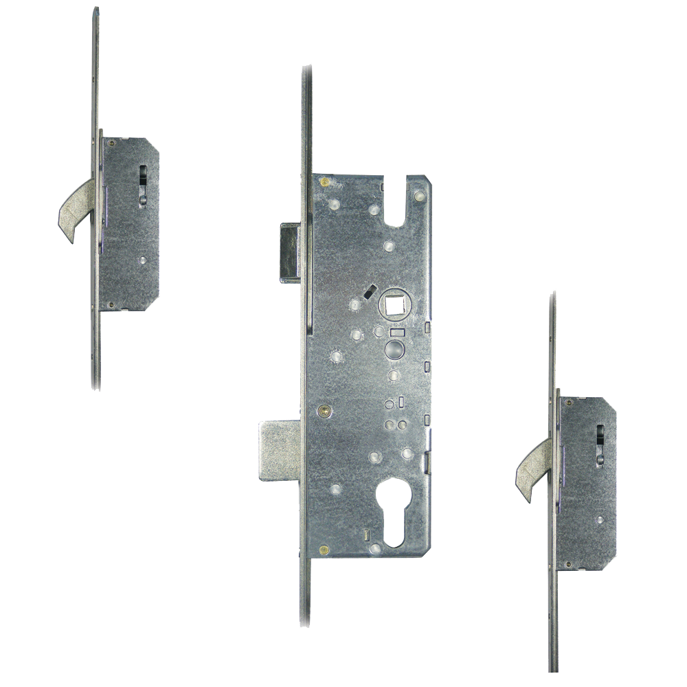 WINKHAUS Cobra Lever Operated Latch & Deadbolt Split Spindle 20mm Flat - 2 Hook