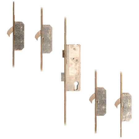 WINKHAUS Cobra Keywind Latch & Deadbolt Single Spindle - 4 Hook