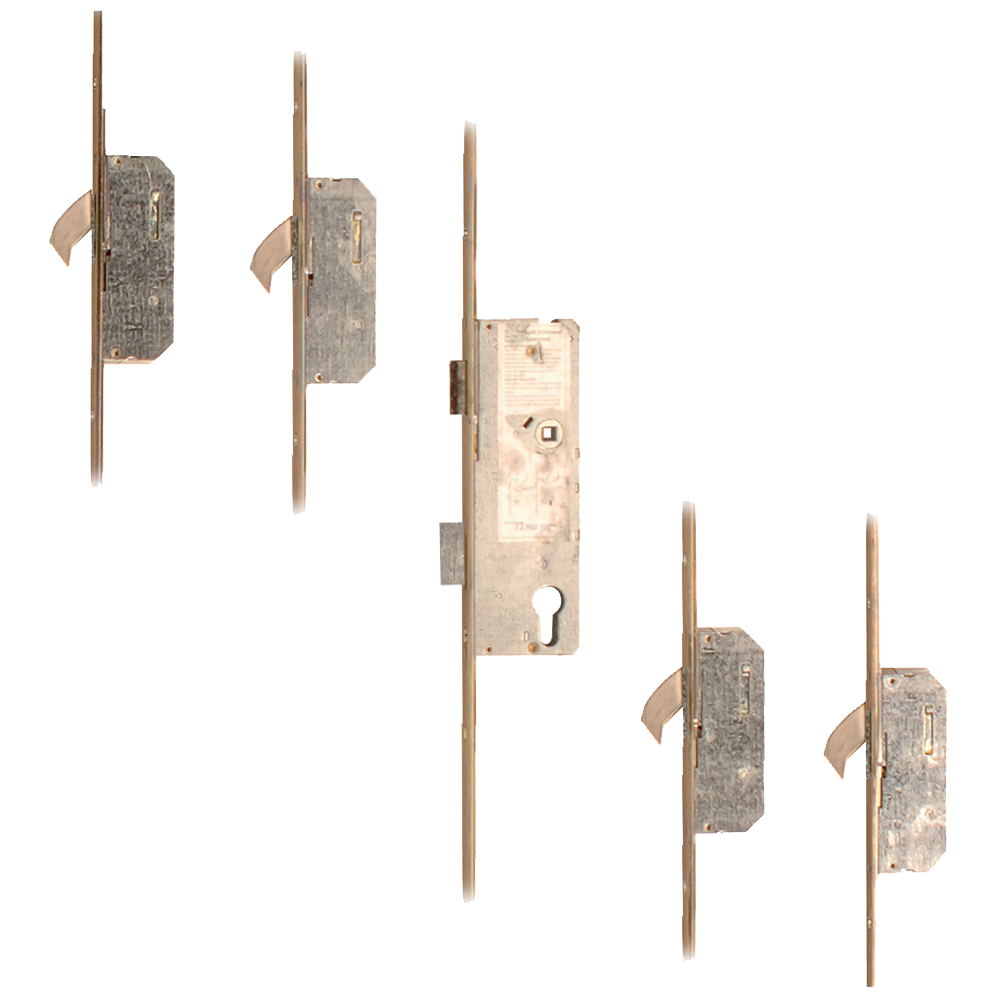 WINKHAUS Cobra Keywind Latch & Deadbolt Single Spindle - 4 Hook