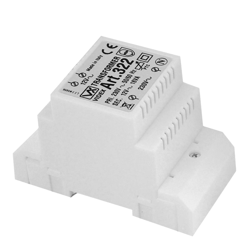 VIDEX 322 Transformer 1.6A 12VAC