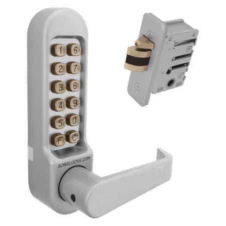 BORG LOCKS BL5402 Digital Lock With Inside Handle And 28mm Latch