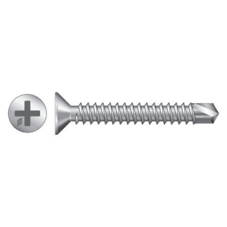 RAPIERSTAR Self Drill Screws For Reinforced UPVC - Countersunk