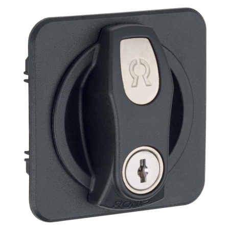 RONIS 23900 Master Keyed Black Flush Fit Handle