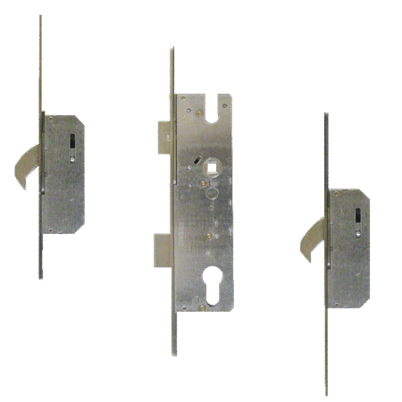 WINKHAUS Cobra Lever Operated Latch & Deadbolt Single Spindle - 2 Hook