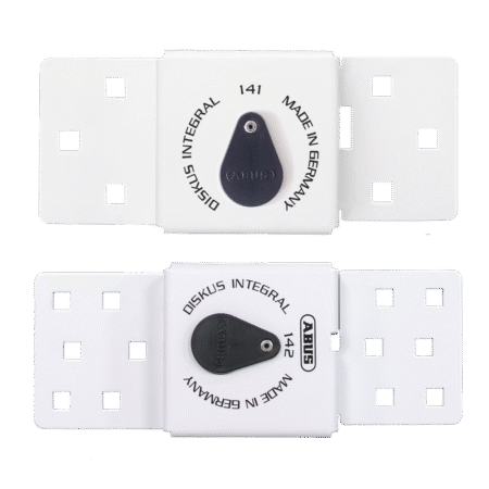 ABUS 141 & 142 Series Integral Diskus Van Lock Twin Pack