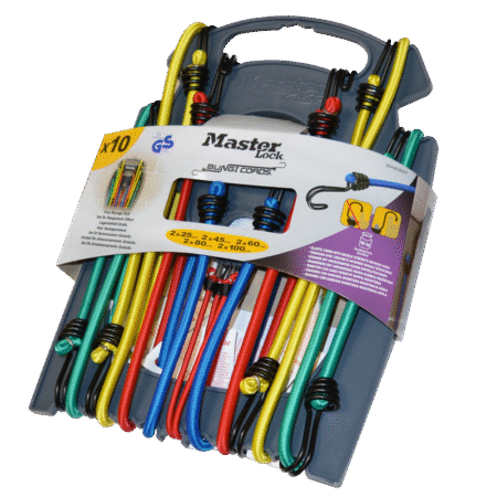 MASTER LOCK Twin Wire™ Bungee Cord Set of 10