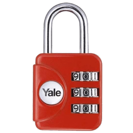 YALE YP1 Open Shackle Combination Padlock