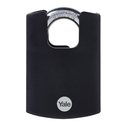YALE Y121B Closed Shackle Brass Padlock