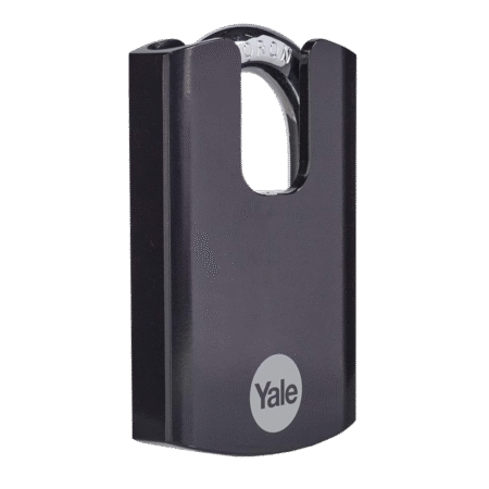 YALE Maximum Security Hardened Steel Closed Shackle Padlock