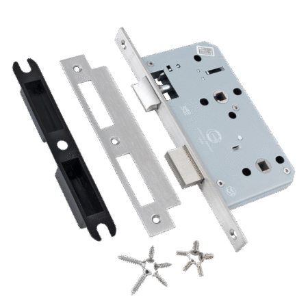 BRITON 5730 DIN Bathroom Lock Case 60mm Backset