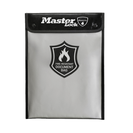 MASTER LOCK Fire Resistant Document Bag