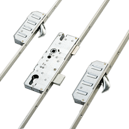 WINKHAUS Trulock STV-F 2070 M2 20mm Radius Faceplate With 2 Hooks Keywind Action (KTA)
