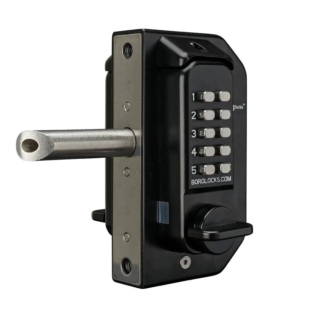 BORG LOCKS BL3030 MG Pro Mini Gate Lock Knob Operated Double Sided Keypad