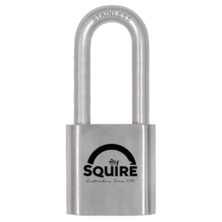 SQUIRE ST50S/2.5 Stainless Steel Stronghold Padlock Long Shackle