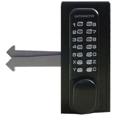 GATEMASTER SGLDS Single Sided Sliding Digital Gate Lock