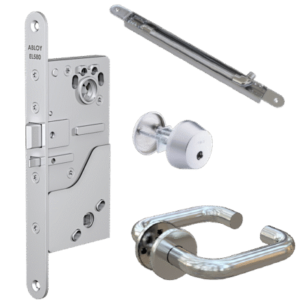 ABLOY EL580 Electric Lock EN179 Compliant Package 9E