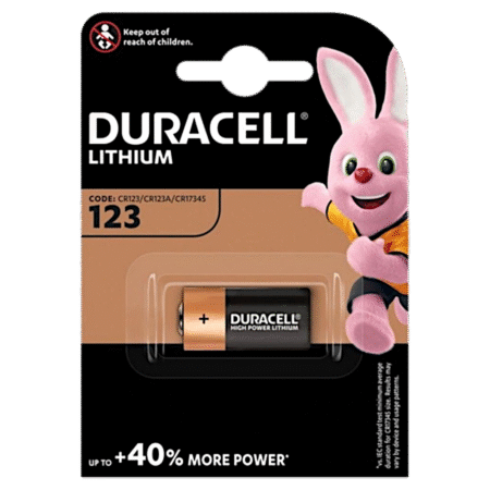 DURACELL Ultra CR123 3V Lithium Battery S328