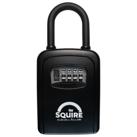 SQUIRE Portable 4 Wheel Key Keep 1 Combination Key Safe With Shackle