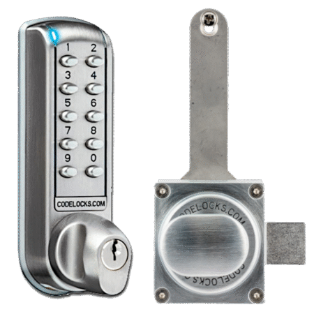 CODELOCKS CL2000 Digital Gate Lock With Surface Latch & Key Override