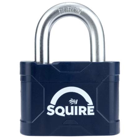 SQUIRE Stronglock Plus Laminated Padlock In Protective Casing Open Shackle
