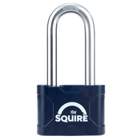 SQUIRE Stronglock Plus Laminated Padlock In Protective Casing Long Shackle