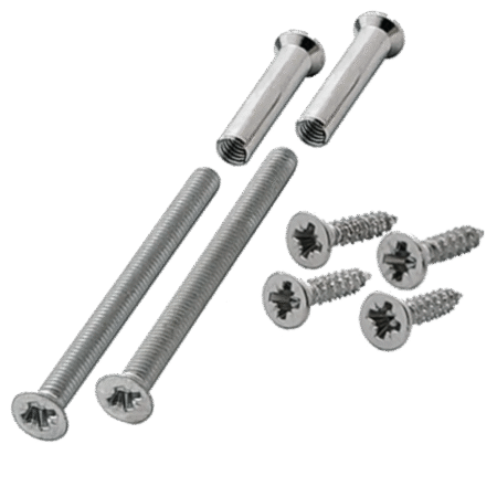 HOPPE Bolt Through M4 60mm Furniture Fixing Pack