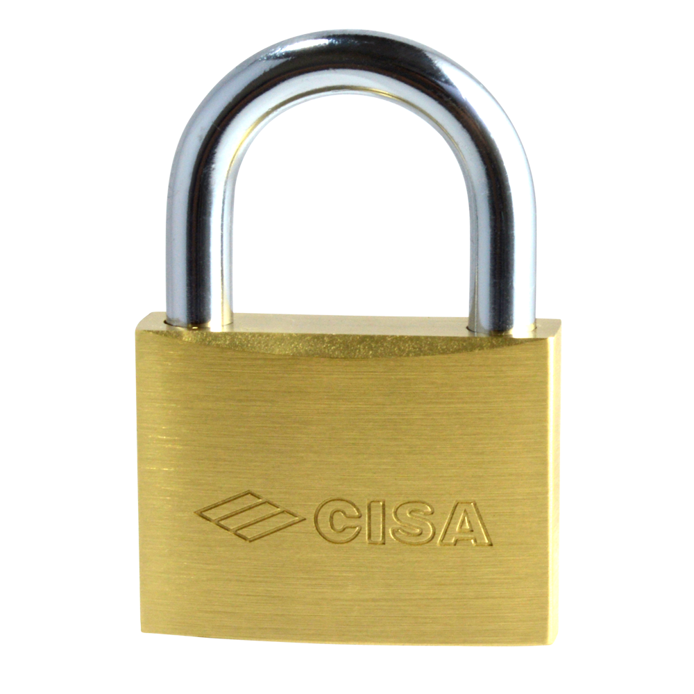CISA 22110 Open Shackle Brass Padlock