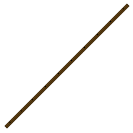 KICKSTOP 9614 16mm Birmingham Door Bar